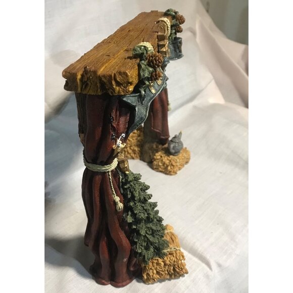 Boyds Bears & Friends Bearstone Collection The Stage Peace on Earth Arch - Picture 8 of 12